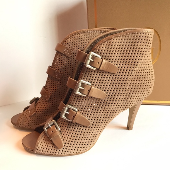 ASH Fiona Suede open toe Booties NEW in Box! 40 - Picture 5 of 8